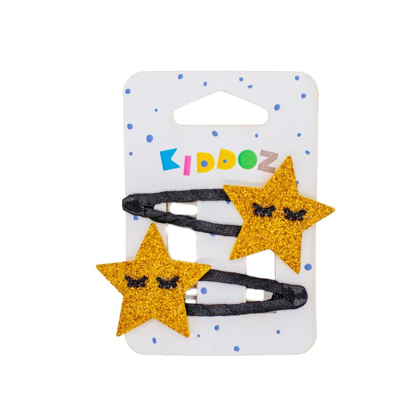 Sleepy Star Hair Clips